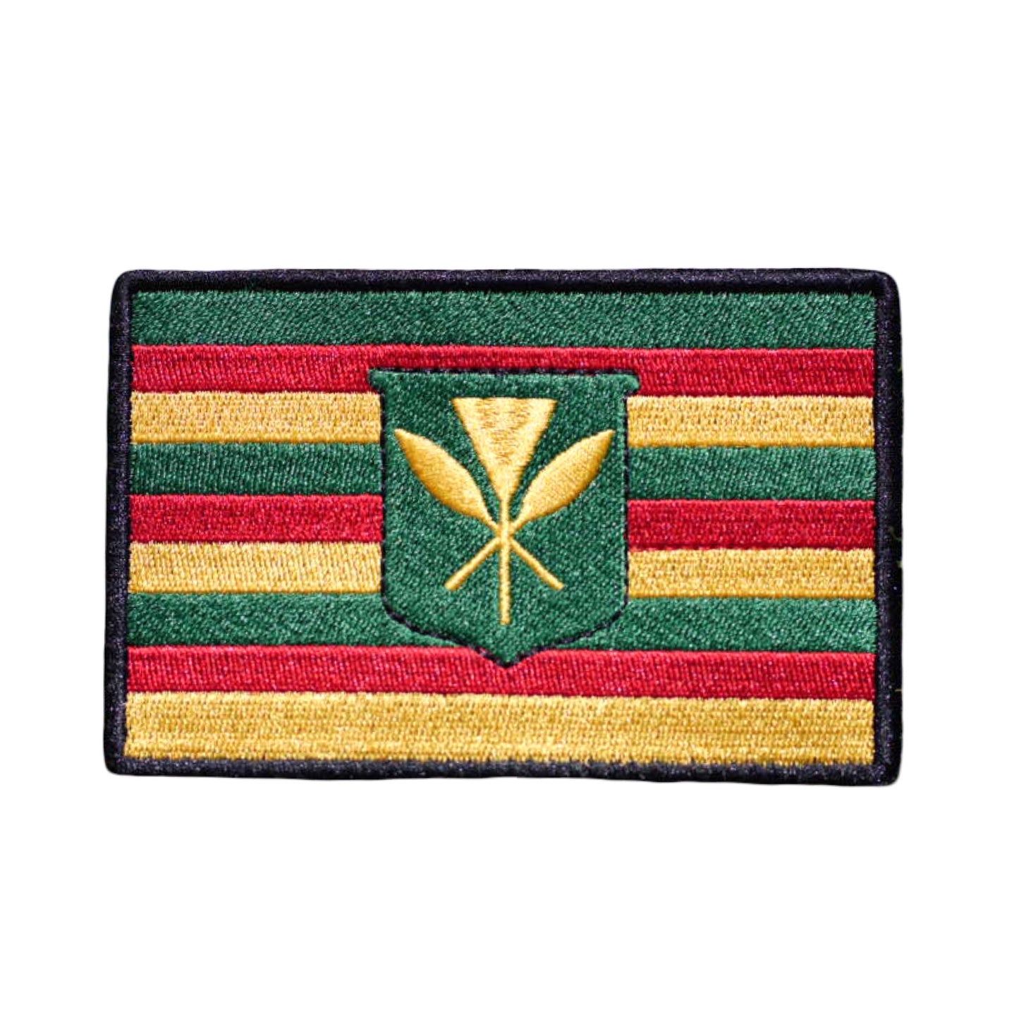 Kanaka Maoli Flag Patch