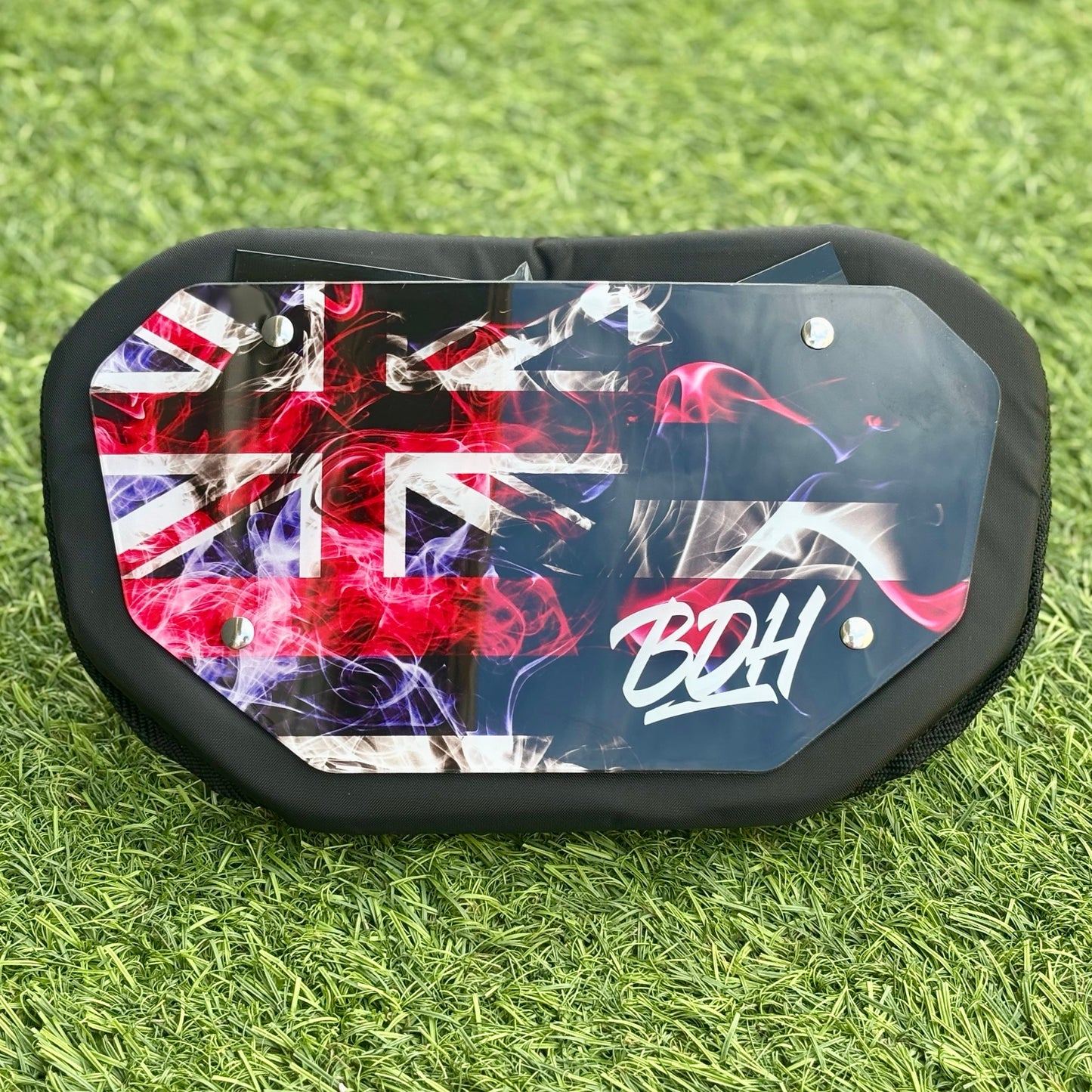 Balls Deep Hawaiian Flag Back Plate