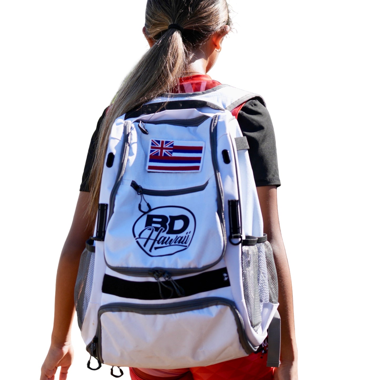 BD Hawai’i White/Gray All Sport Backpack