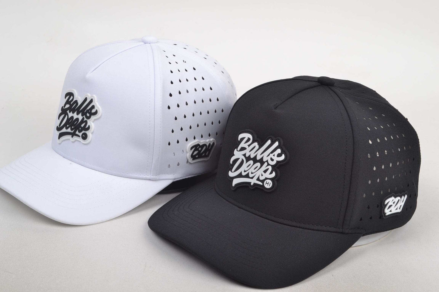 Balls Deep HI Black Waterproof SnapBack
