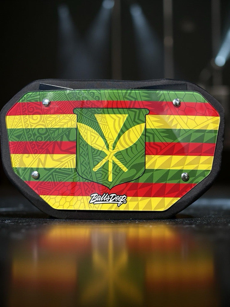 “Kanaka Maoli” Football Backplate