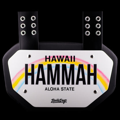 “Hammah” Football Back Plate