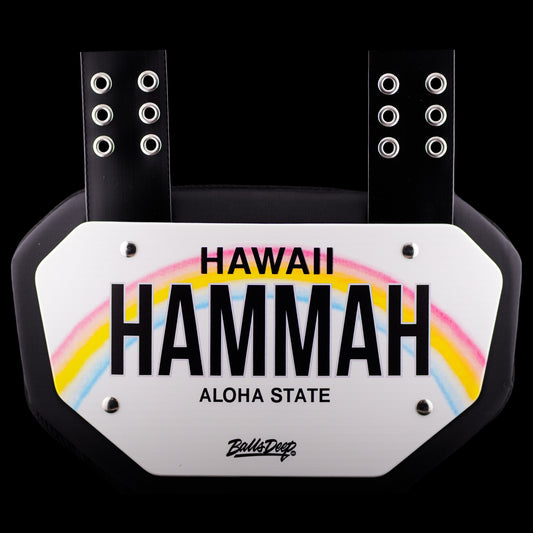 “Hammah” Football Back Plate