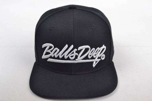 Balls Deep HI Black SnapBack