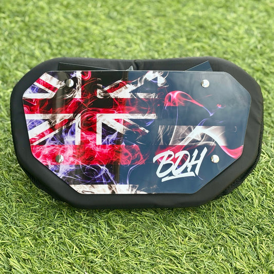 Balls Deep Hawaiian Flag Back Plate