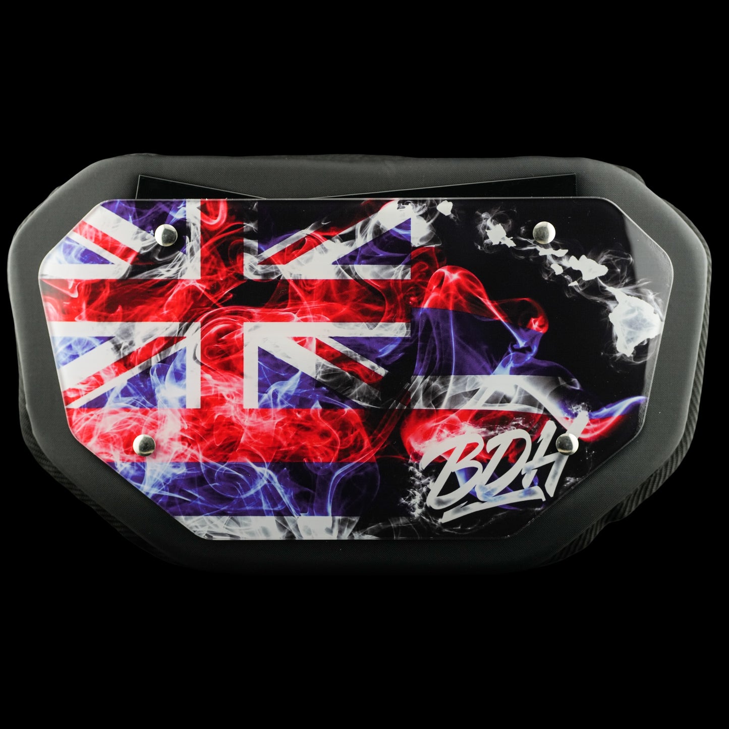 “Da Hawaiian” Smoke Football Back Plate