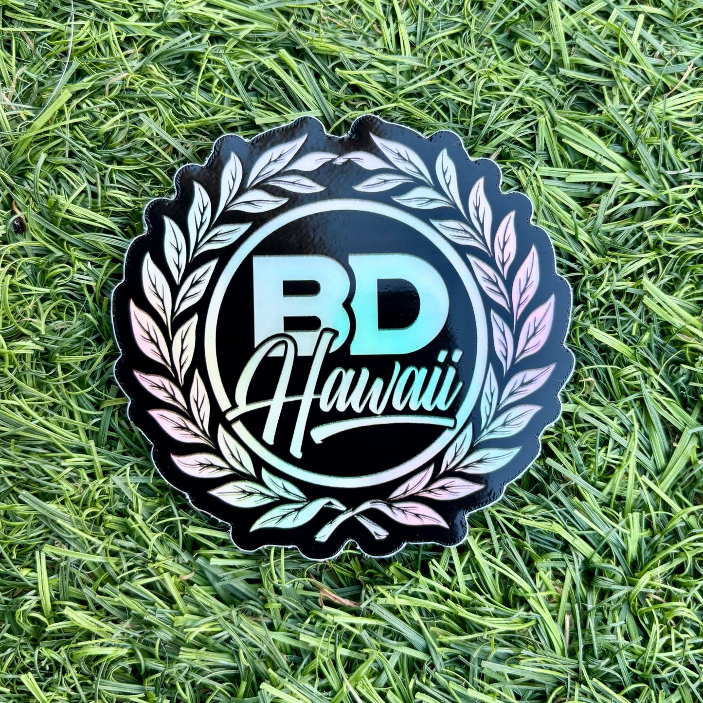 BD Hawai’i Lei Holographic Sticker