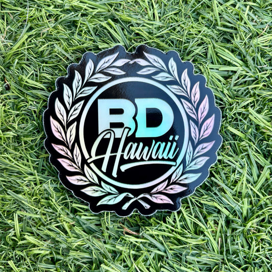 BD Hawai’i Lei Holographic Sticker