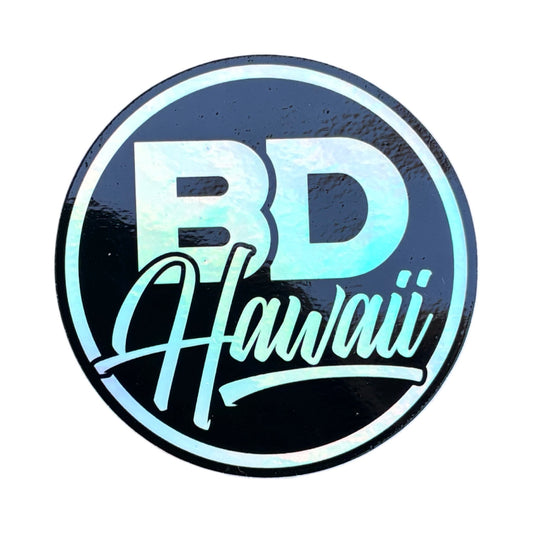 BD Hawaii Holographic Sticker