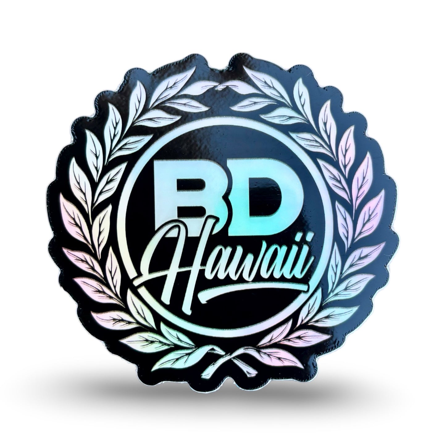 BD Hawai’i Lei Holographic Sticker