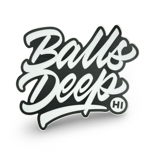 Balls Deep HI Sticker 2