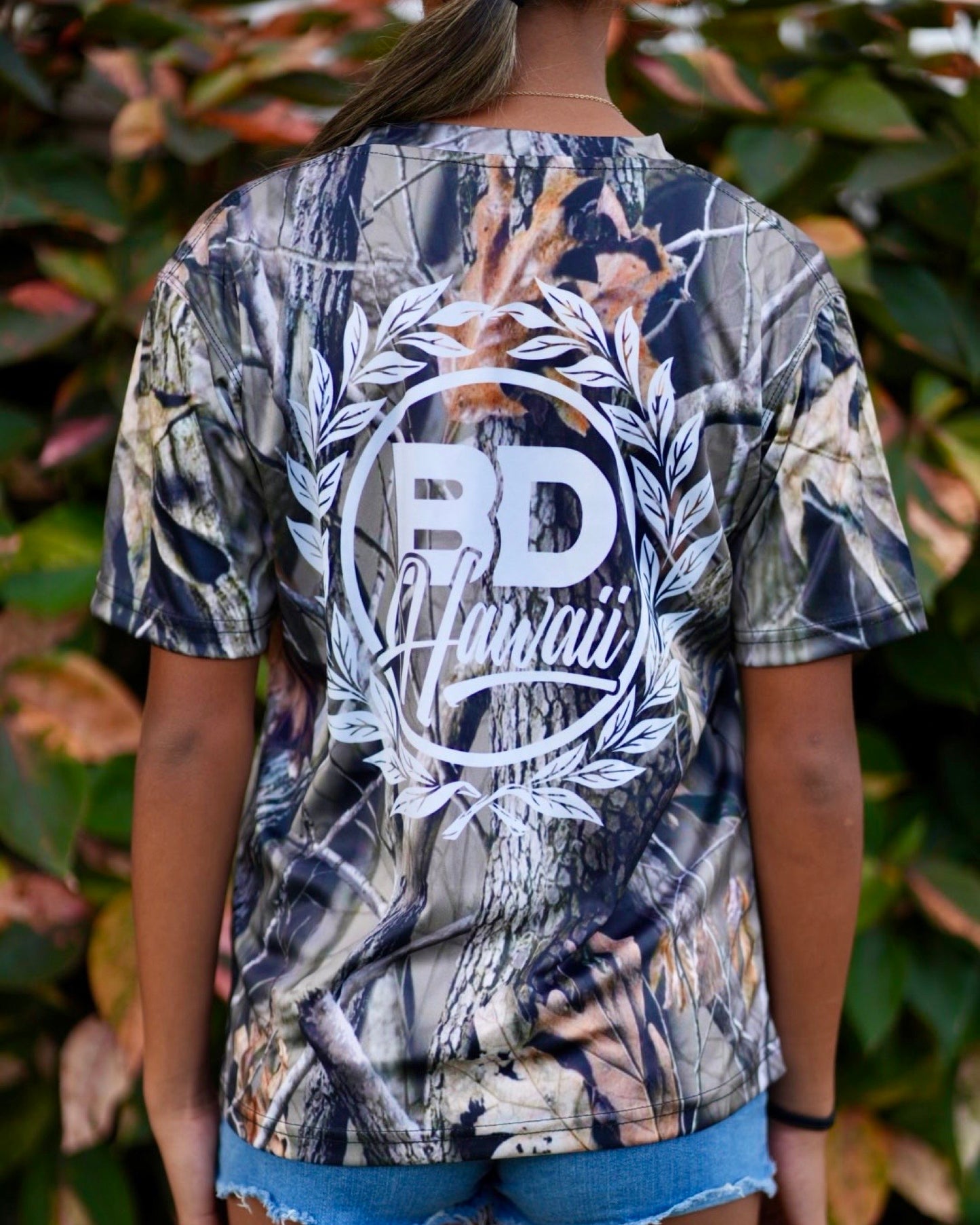 BD Hawai’i Youth “Tree Camo” Tee