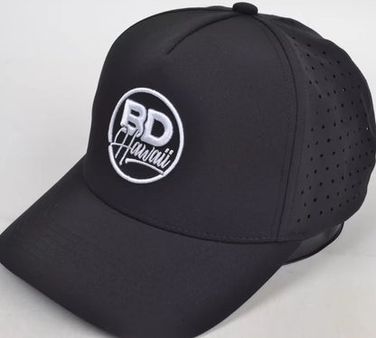 BD Hawai’i Black 5-panel “Watah” SnapBack