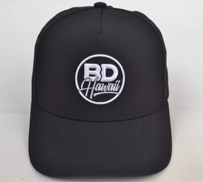 BD Hawai’i Black 5-panel “Watah” SnapBack