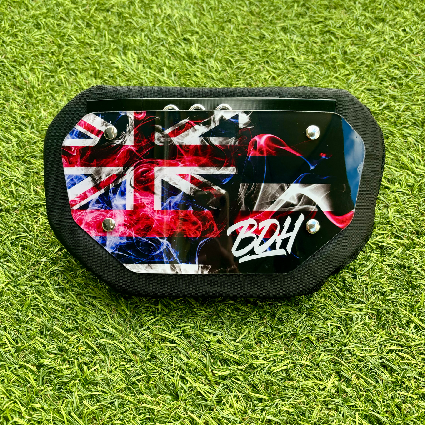 Balls Deep Hawaiian Flag Back Plate