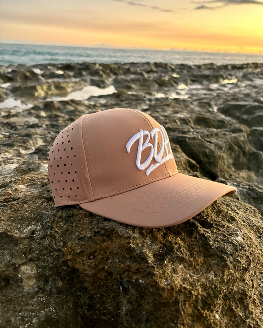 BDH Beige Waterproof Snapback
