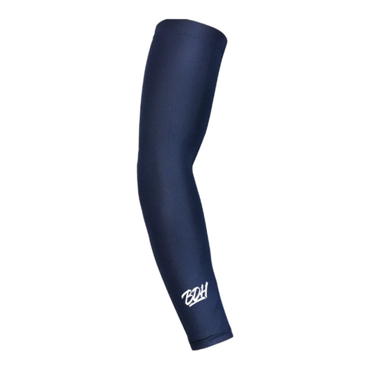 Balls Deep HI Navy Compression Arm Sleeves (Pair)
